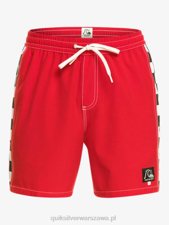 mężczyźni Quiksilver oryginalny łuk 17 salw 4DBV530 czerwone ryzyko