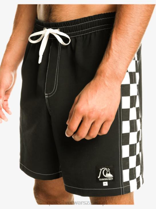 mężczyźni Quiksilver oryginalny łuk 17 salw 4DBV531 czarny