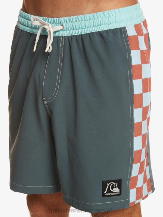 mężczyźni Quiksilver oryginalny łuk 17 salw 4DBV532 ciemny łupek