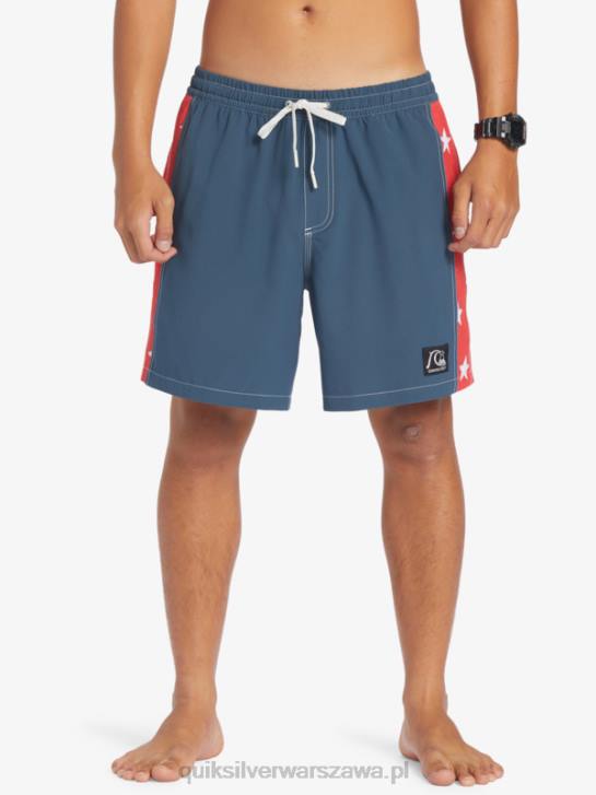 mężczyźni Quiksilver oryginalny łuk 17 salw 4DBV533 marynarka o północy