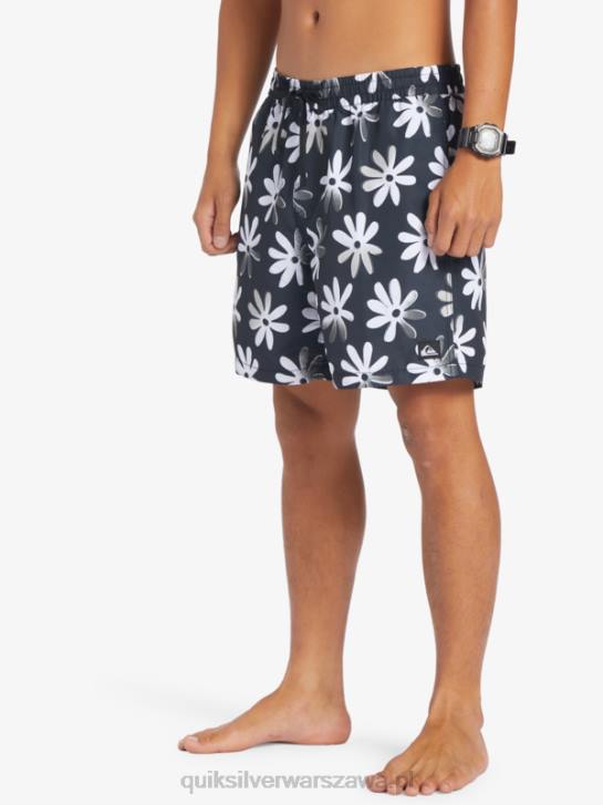 mężczyźni Quiksilver ponownie zmiksuj 17 wolejów 4DBV354 asfalt