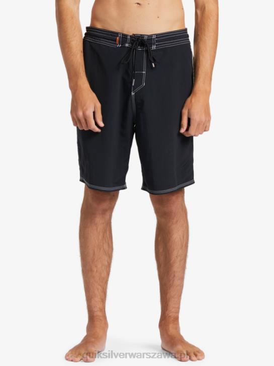 mężczyźni Quiksilver spodenki na deskę Waterman Throwback 19 4DBV1855 czarny