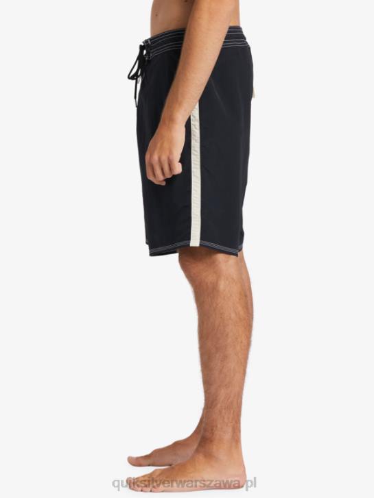 mężczyźni Quiksilver spodenki na deskę Waterman Throwback 19 4DBV1855 czarny