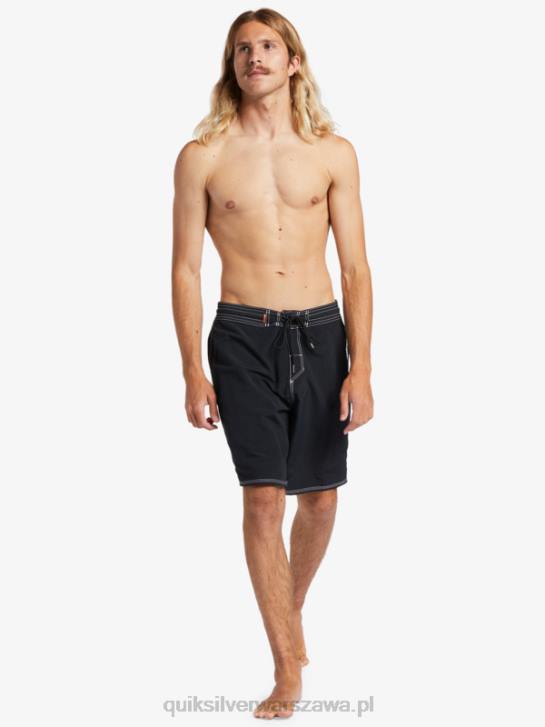 mężczyźni Quiksilver spodenki na deskę Waterman Throwback 19 4DBV1855 czarny