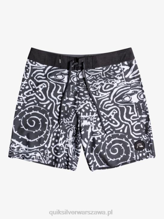 mężczyźni Quiksilver spodenki plażowe Hempstretch 69 18 4DBV1814 czarny