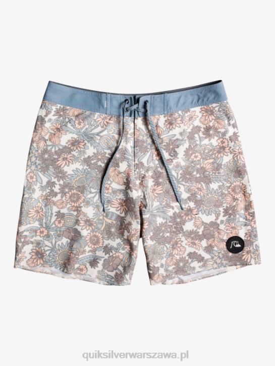 mężczyźni Quiksilver spodenki plażowe Hempstretch 69 18 4DBV1815 antyczna biel