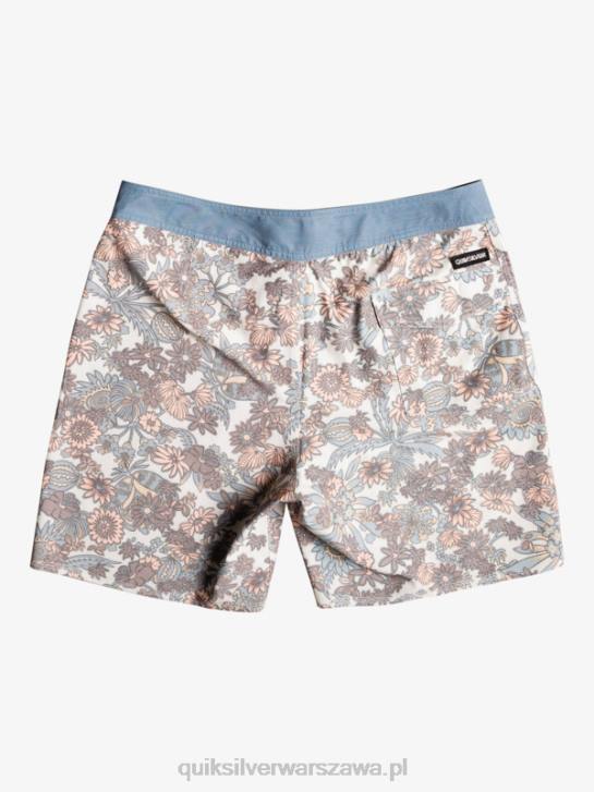 mężczyźni Quiksilver spodenki plażowe Hempstretch 69 18 4DBV1815 antyczna biel