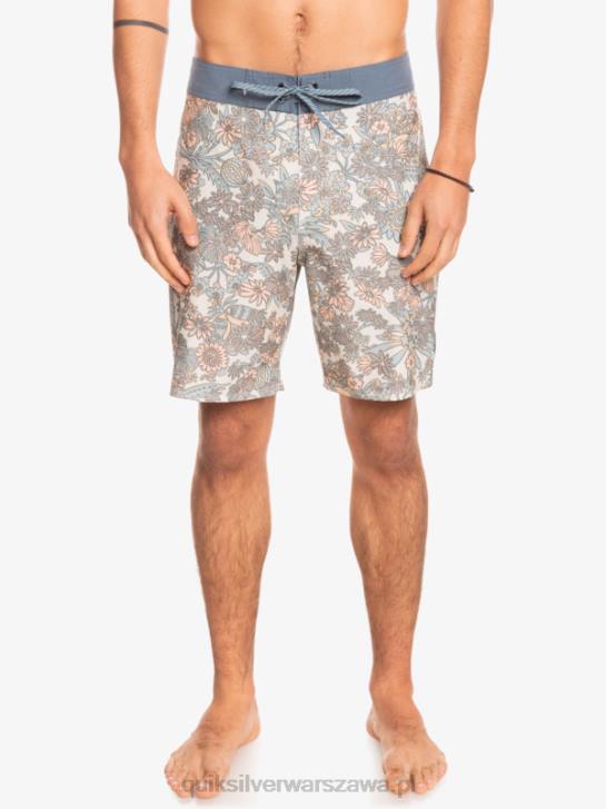 mężczyźni Quiksilver spodenki plażowe Hempstretch 69 18 4DBV1815 antyczna biel