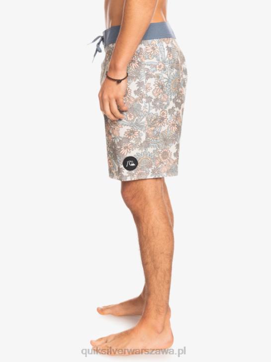 mężczyźni Quiksilver spodenki plażowe Hempstretch 69 18 4DBV1815 antyczna biel