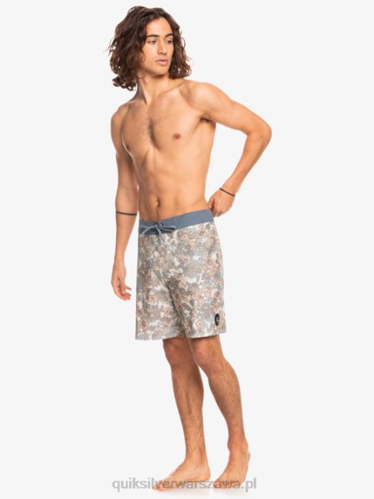 mężczyźni Quiksilver spodenki plażowe Hempstretch 69 18 4DBV1815 antyczna biel