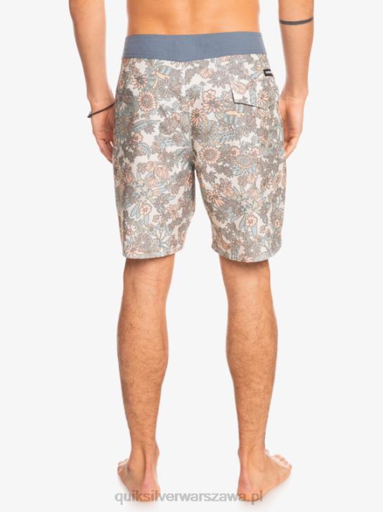 mężczyźni Quiksilver spodenki plażowe Hempstretch 69 18 4DBV1815 antyczna biel