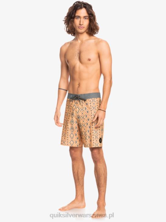 mężczyźni Quiksilver spodenki plażowe Hempstretch 69 18 4DBV1816 ochra