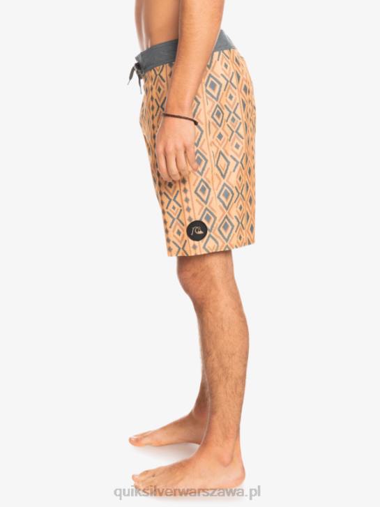 mężczyźni Quiksilver spodenki plażowe Hempstretch 69 18 4DBV1816 ochra