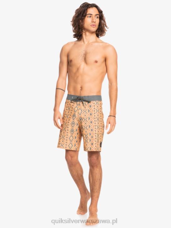 mężczyźni Quiksilver spodenki plażowe Hempstretch 69 18 4DBV1816 ochra