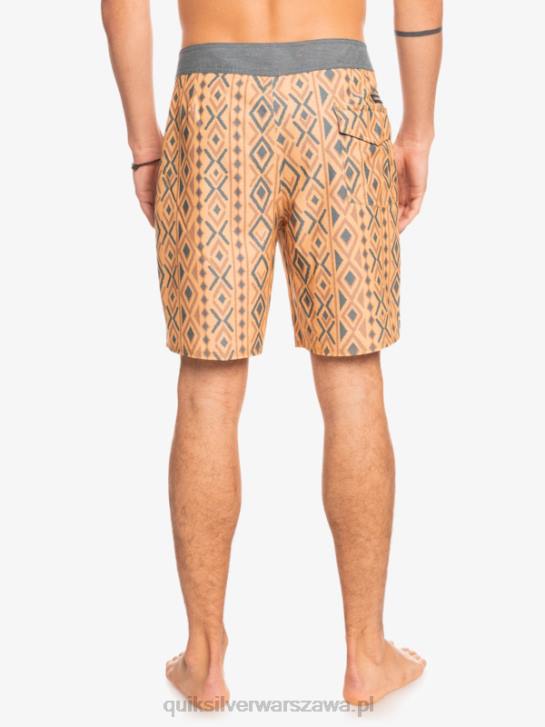mężczyźni Quiksilver spodenki plażowe Hempstretch 69 18 4DBV1816 ochra