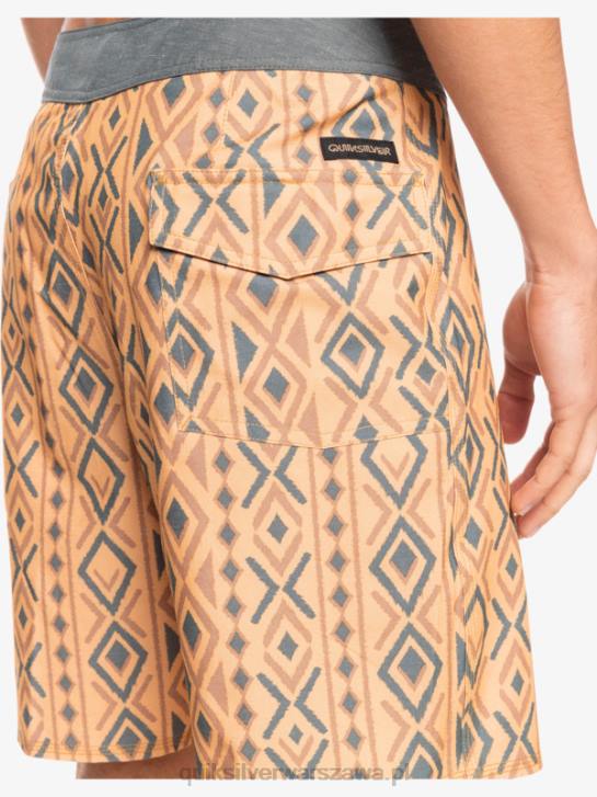 mężczyźni Quiksilver spodenki plażowe Hempstretch 69 18 4DBV1816 ochra