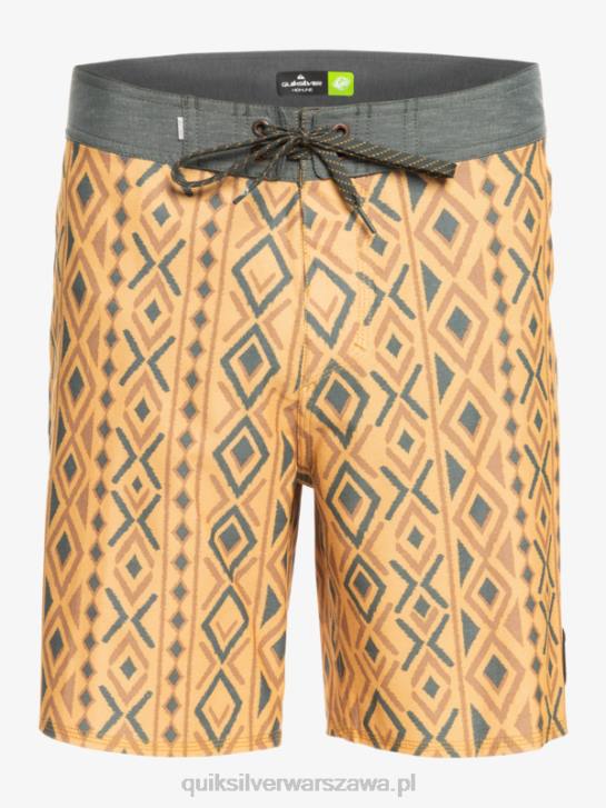 mężczyźni Quiksilver spodenki plażowe Hempstretch 69 18 4DBV1816 ochra