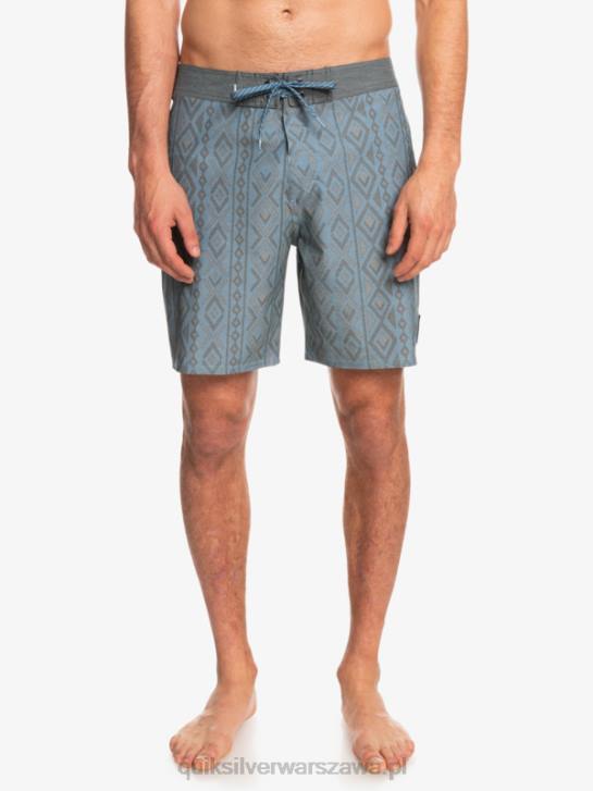 mężczyźni Quiksilver spodenki plażowe Hempstretch 69 18 4DBV1817 kapitanowie niebiescy