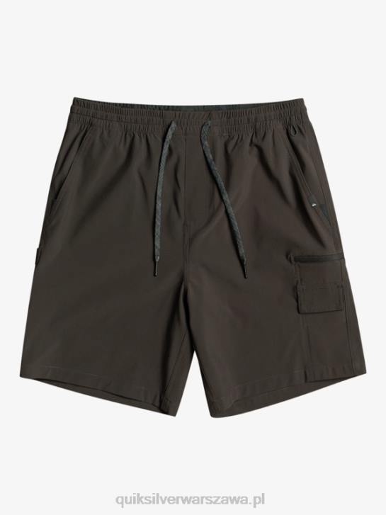 mężczyźni Quiksilver spodenki planszowe Taxer Cargo 18 Amphibian 4DBV251 asfalt