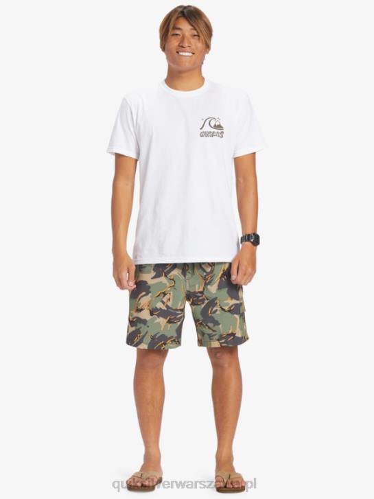 mężczyźni Quiksilver spodenki planszowe Taxer Cargo 18 Amphibian 4DBV252 kamuflaż - plaga