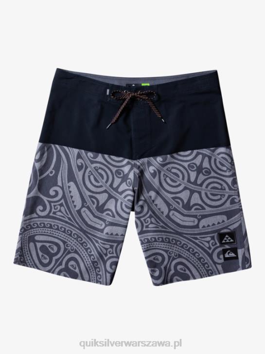 mężczyźni Quiksilver spodenki surfsilk inked 21 4DBV560 czarny