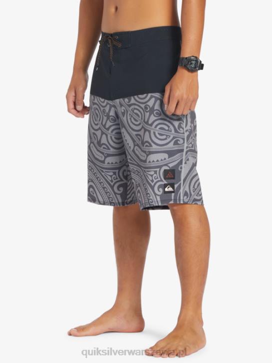 mężczyźni Quiksilver spodenki surfsilk inked 21 4DBV560 czarny