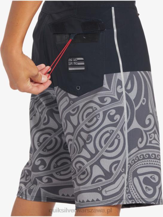 mężczyźni Quiksilver spodenki surfsilk inked 21 4DBV560 czarny