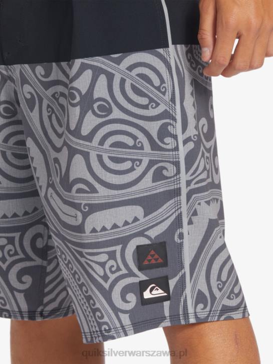 mężczyźni Quiksilver spodenki surfsilk inked 21 4DBV560 czarny