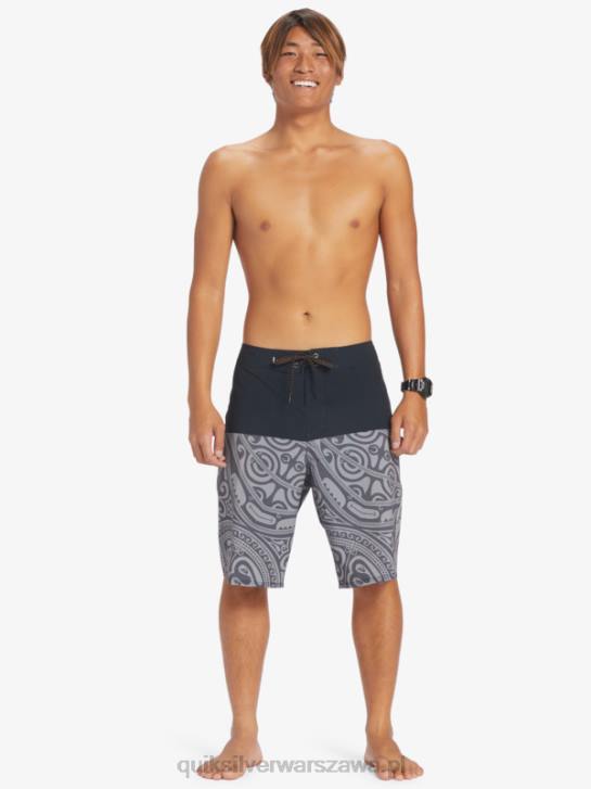 mężczyźni Quiksilver spodenki surfsilk inked 21 4DBV560 czarny