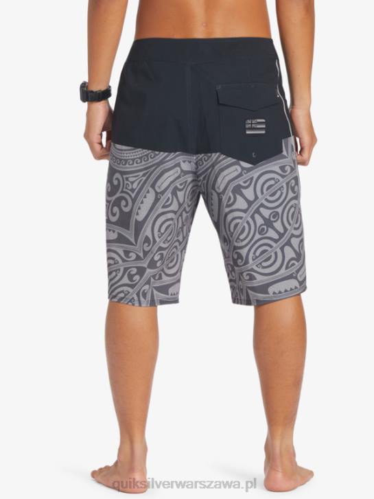 mężczyźni Quiksilver spodenki surfsilk inked 21 4DBV560 czarny