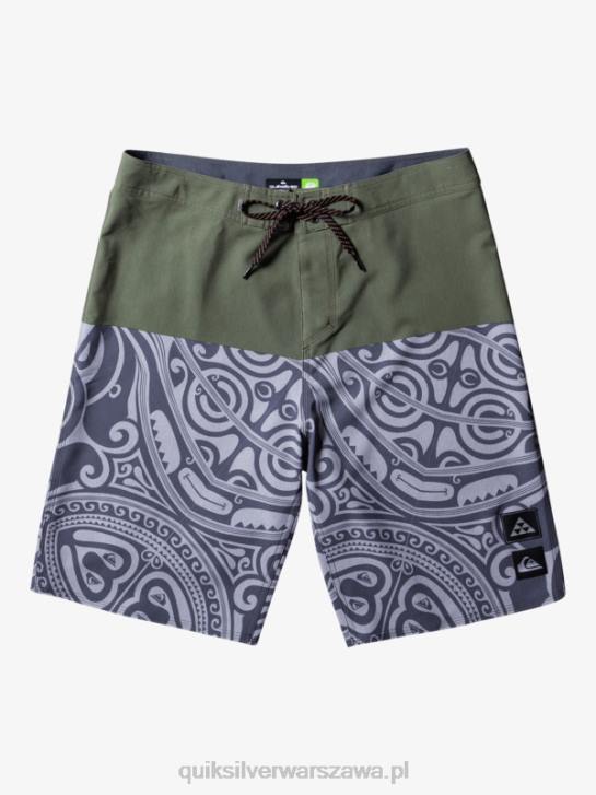 mężczyźni Quiksilver spodenki surfsilk inked 21 4DBV561 tymianek