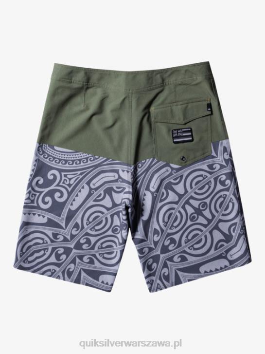 mężczyźni Quiksilver spodenki surfsilk inked 21 4DBV561 tymianek