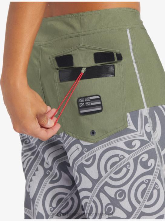 mężczyźni Quiksilver spodenki surfsilk inked 21 4DBV561 tymianek