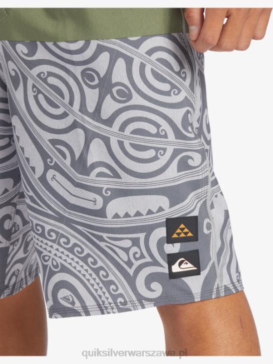 mężczyźni Quiksilver spodenki surfsilk inked 21 4DBV561 tymianek