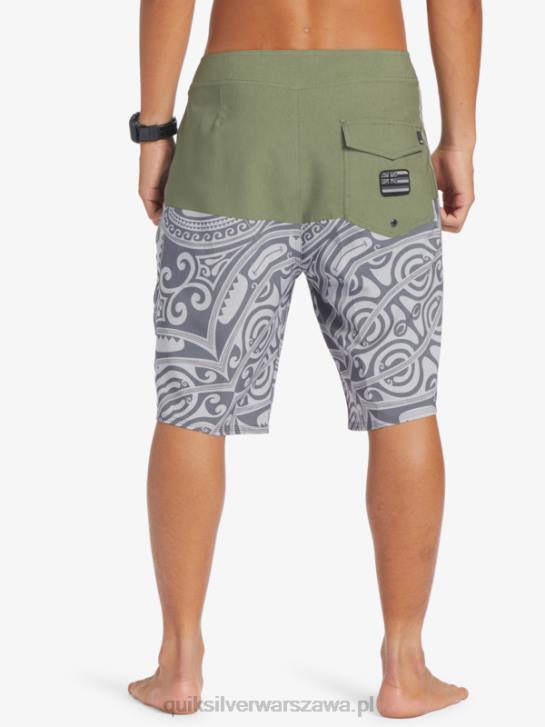 mężczyźni Quiksilver spodenki surfsilk inked 21 4DBV561 tymianek