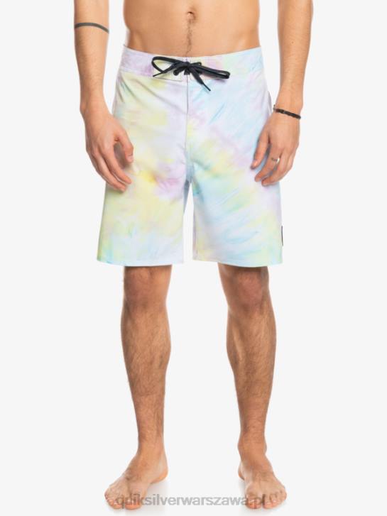 mężczyźni Quiksilver spodenki surfsilk z lamówką 18 4DBV1749 biały