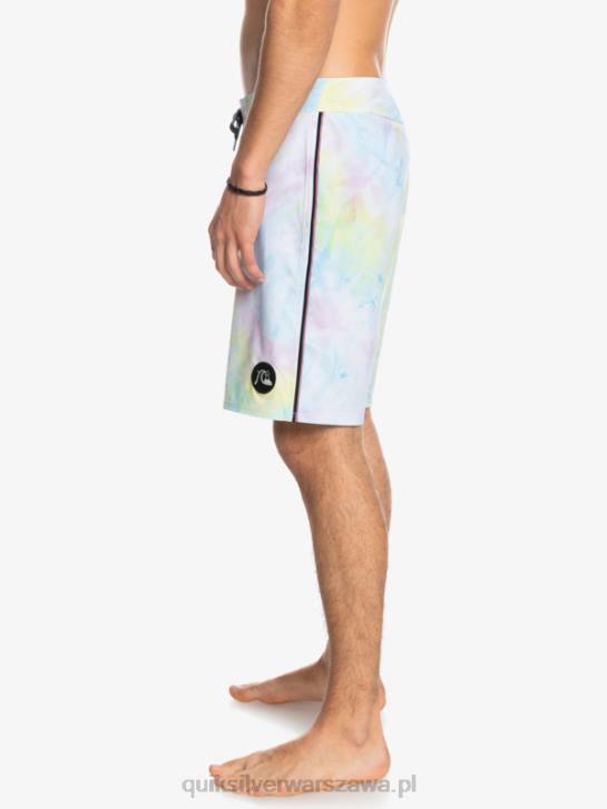 mężczyźni Quiksilver spodenki surfsilk z lamówką 18 4DBV1749 biały