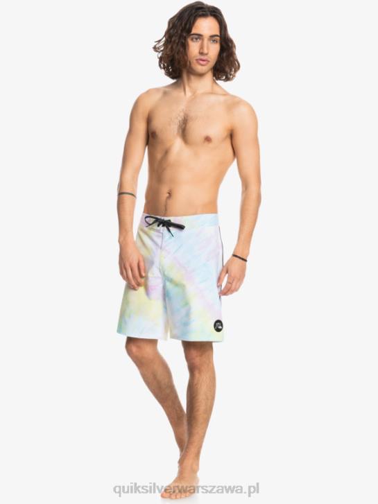mężczyźni Quiksilver spodenki surfsilk z lamówką 18 4DBV1749 biały