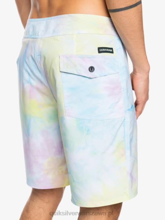 mężczyźni Quiksilver spodenki surfsilk z lamówką 18 4DBV1749 biały