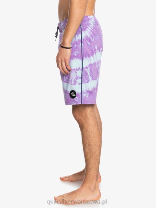 mężczyźni Quiksilver spodenki surfsilk z lamówką 18 4DBV1750 zakurzona orchidea