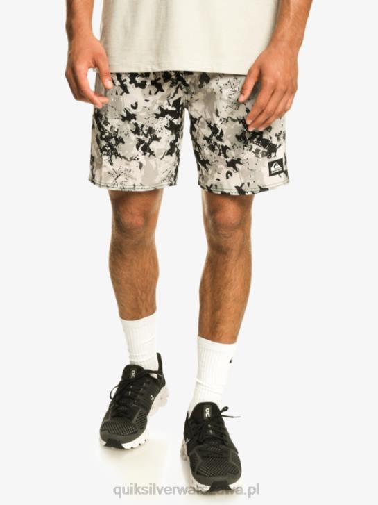 mężczyźni Quiksilver spodenki treningowe omni 17 4DBV793 szary fiolet