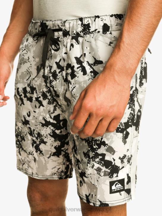 mężczyźni Quiksilver spodenki treningowe omni 17 4DBV793 szary fiolet