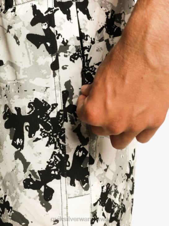 mężczyźni Quiksilver spodenki treningowe omni 17 4DBV793 szary fiolet