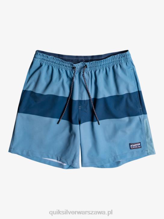 mężczyźni Quiksilver spodenki treningowe omni 17 ze stretchem 4DBV1690 prowincjonalny niebieski