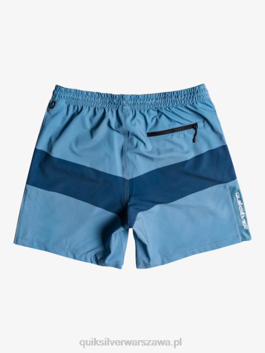 mężczyźni Quiksilver spodenki treningowe omni 17 ze stretchem 4DBV1690 prowincjonalny niebieski