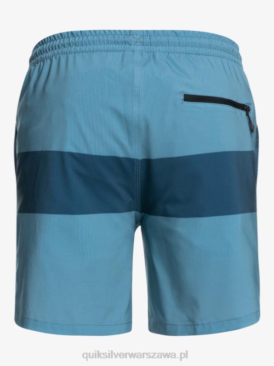 mężczyźni Quiksilver spodenki treningowe omni 17 ze stretchem 4DBV1690 prowincjonalny niebieski