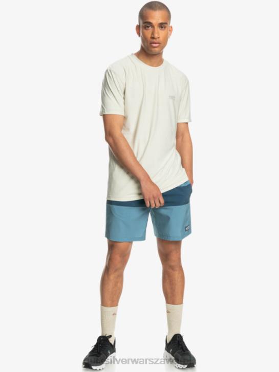 mężczyźni Quiksilver spodenki treningowe omni 17 ze stretchem 4DBV1690 prowincjonalny niebieski