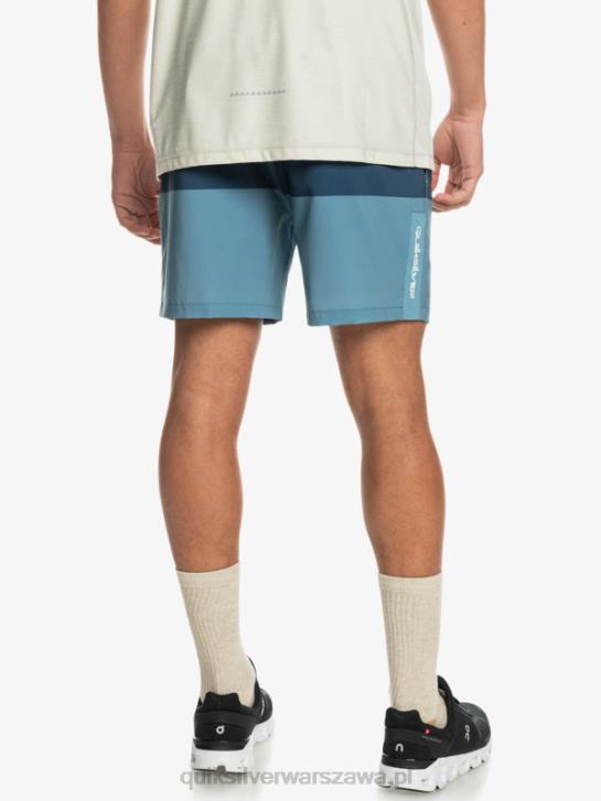 mężczyźni Quiksilver spodenki treningowe omni 17 ze stretchem 4DBV1690 prowincjonalny niebieski