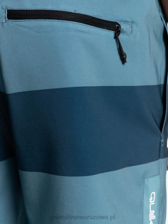 mężczyźni Quiksilver spodenki treningowe omni 17 ze stretchem 4DBV1690 prowincjonalny niebieski