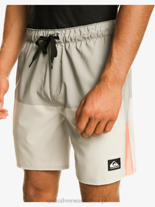 mężczyźni Quiksilver spodenki treningowe omni stretch 17 4DBV828 szary fiolet